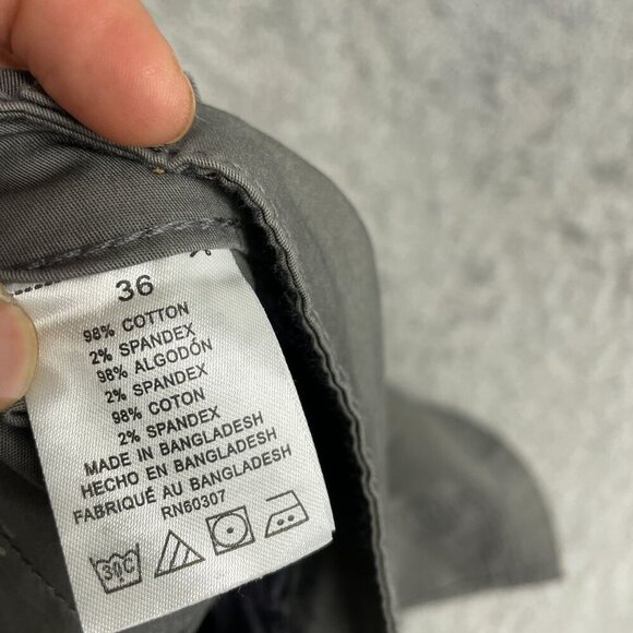 NEW Unionbay Men's Size 36 Gray Cargo Shorts Cotton Blend - Picture 6 of 7